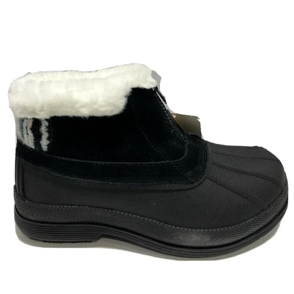 Propet Women’s Lumi Winter Boots Black, Size 6 Wide